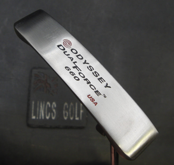 Odyssey Dual Force 660 Putter Steel Shaft 86cm Length Odyssey Grip