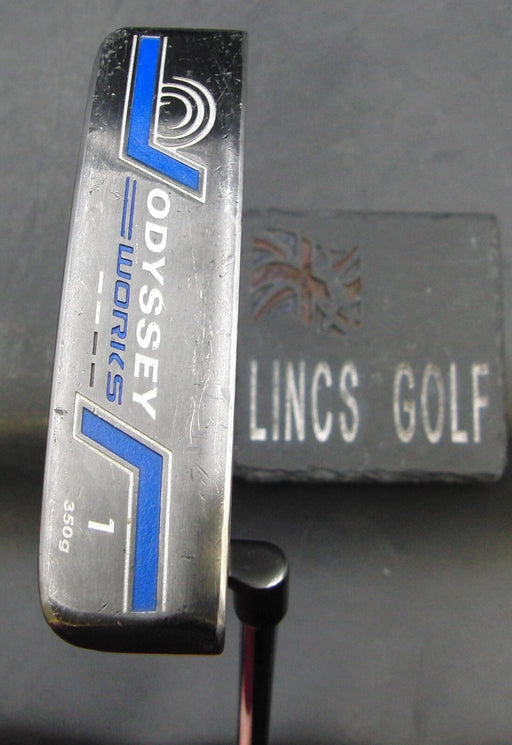 Odyssey Works 1 350g Putter 87cm Steel Shaft Odyssey Grip (New Copper Face)