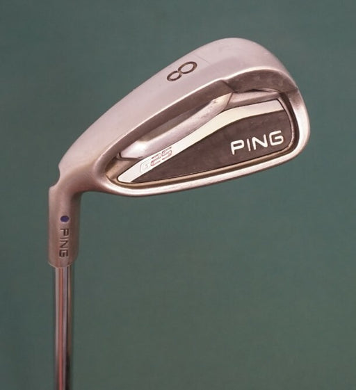 Left Handed Ping G25 Purple Dot 8 Iron Seniors Steel Shaft GC Tour Grip