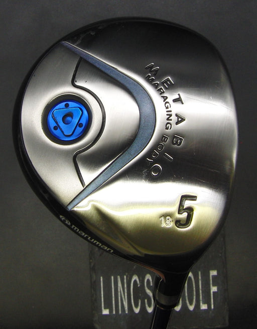 Maruman MetaBio 18° 5 Wood Regular Graphite Shaft Iomic Grip