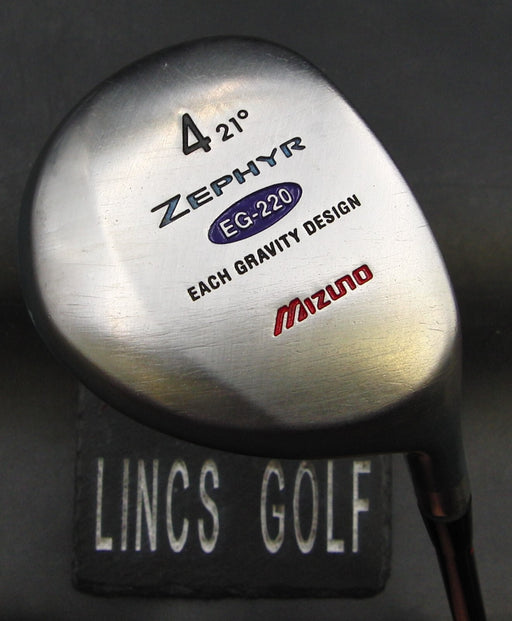 Ladies Mizuno Zephyr EG 220 21° 4 Wood Ladies Graphite Shaft Royal Grip