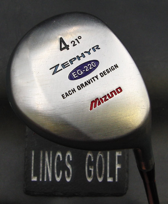 Ladies Mizuno Zephyr EG 220 21° 4 Wood Ladies Graphite Shaft Royal Grip