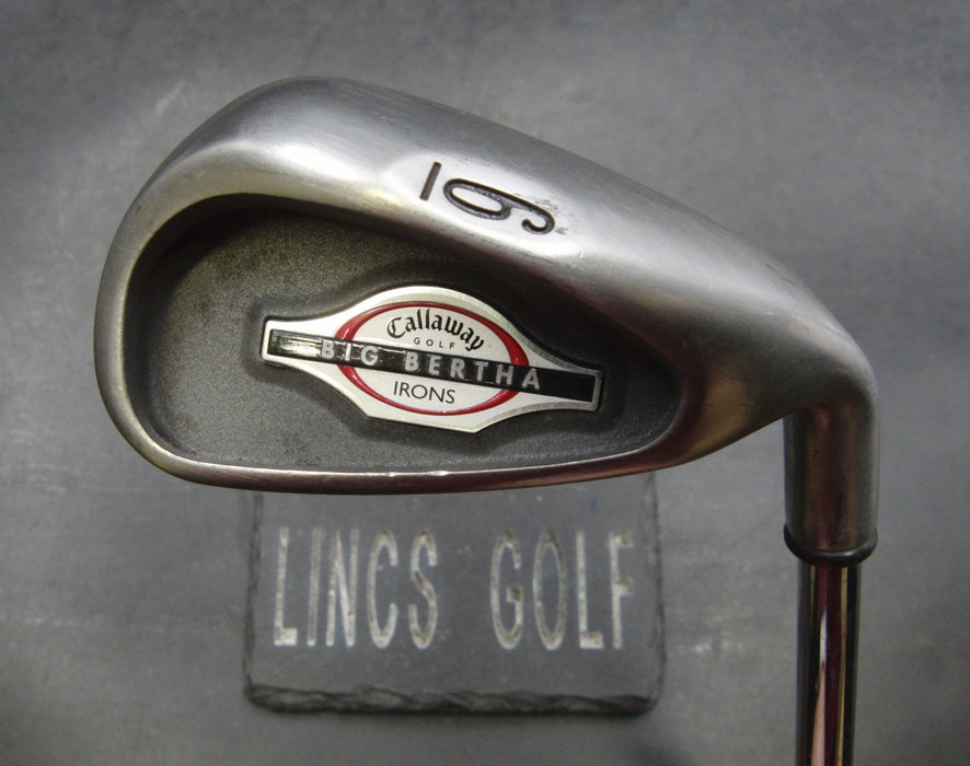 Callaway Big Bertha 2002 6 Iron Uniflex Steel Shaft Royal Grip