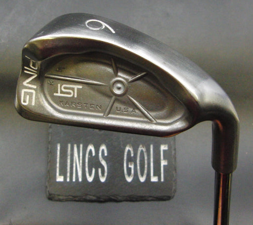 Ping IST Karsten Silver Dot 6 Iron Stiff Steel Shaft Ping Grip
