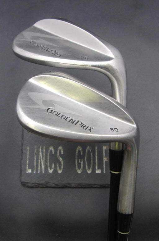 Set of 2 Golden Prix 50° Gap + 56° Sand Wedges Regular Graphite Shafts