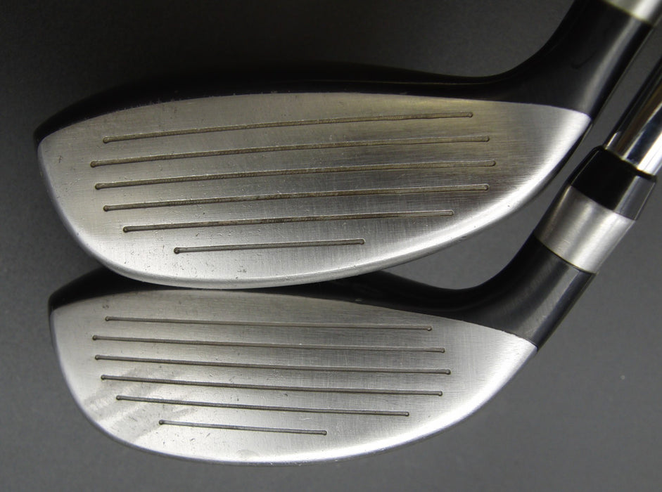 Set of 2 Baldo Prototype 21° 3 + 24° 4 Hybrids Stiff Steel Shafts G.Pride Grips*