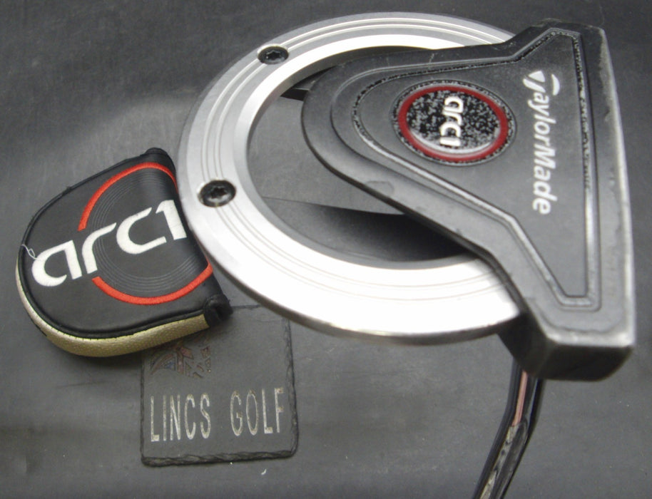 TaylorMade Arc1 Putter Steel Shaft 87cm Length Psyko Grip + Head Cover*