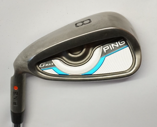 Left Handed Ping Gmax Red Dot 8 Iron CFS SR Senior Steel Shaft
