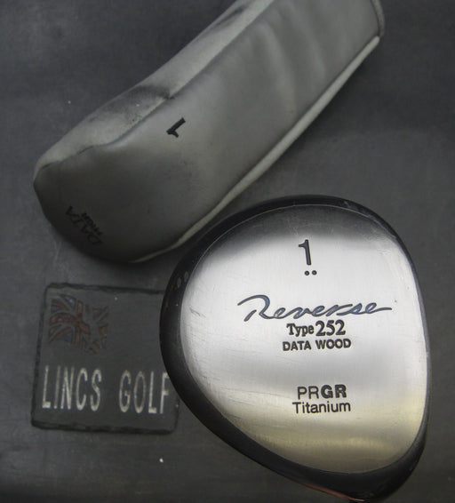 PRGR Reverse Type 252 Data 10.5° Driver Regular Graphite Shaft PRGR Grip & HC