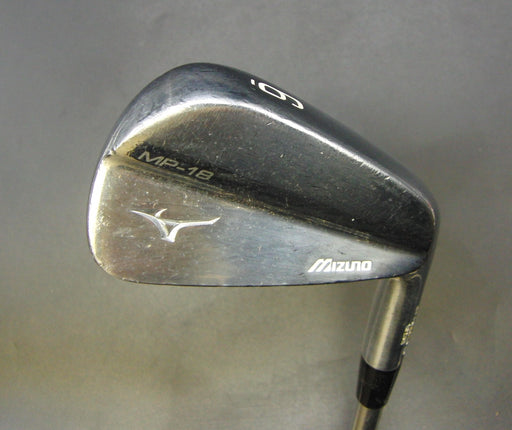 Mizuno MP-18 GF Forged HD 1025E 6 Iron Regular Coated Steel Shaft Lamkin Grip