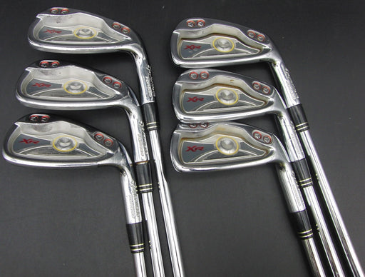 Set of 6x TaylorMade XR 5-PW Irons Stiff Steel Shafts TaylorMade Grips