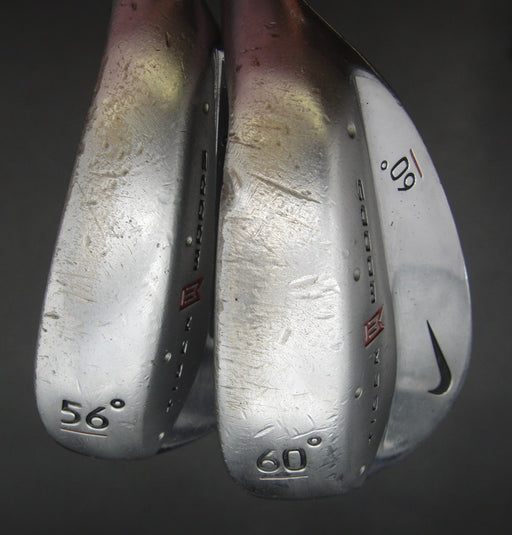 Set of 2 Nike Tiger Woods Signature Sand & Lob Wedges Regular Steel Shafts