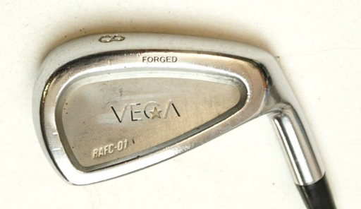 Vega RAFC 01 Forged 8 Iron Rifle 6.0 Stiff Steel Shaft Lamkin Grip