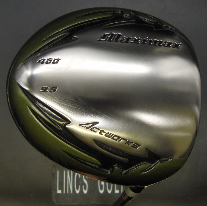 Maximax 460 Actworks 9.5° Driver Stiff Graphite Shaft Bridgestone Grip