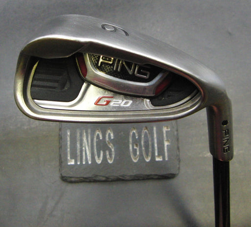 Ping G20 Black Dot 6 Iron Stiff/Regular Graphite Shaft Ping Grip