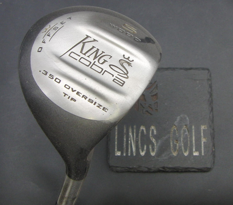 King Cobra 350 Oversize TIP 5 Wood Regular Graphite Shaft Cobra Grip