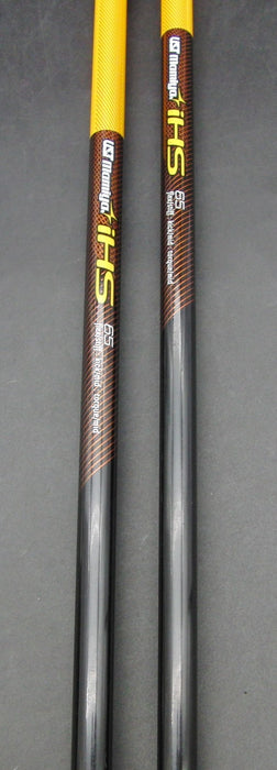 Set of 2 Cobra S3 Max 4 Hybrid + 5 Hybrid Stiff Graphite Shafts Black Grips + HC