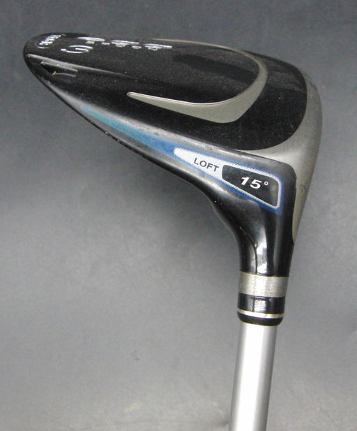 PRGR Egg Spoon 15° 3 Wood Stiff Graphite Shaft Golf Pride Grip