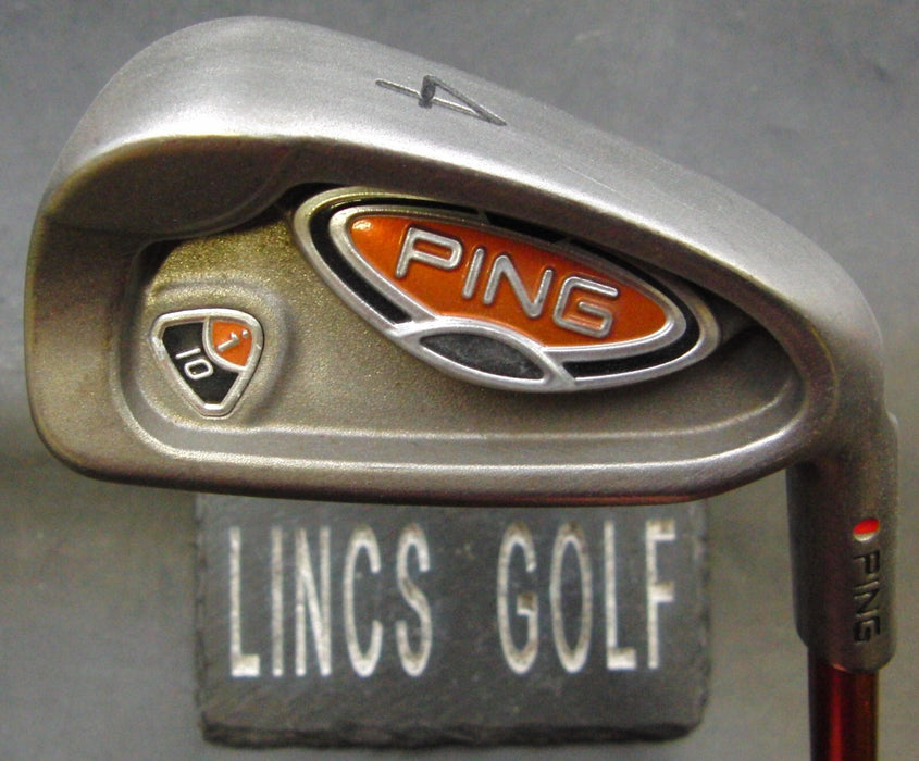 Ping I10 Red Dot 4 Iron Regular Graphite Shaft Lamkin Grip