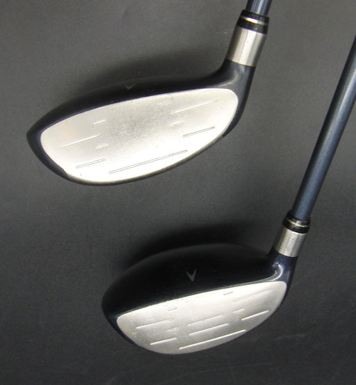 Set of 2 Dunlop Hi-Brid CF1 Maraging Face 3  & 5 Hybrids Regular Graphite Shafts