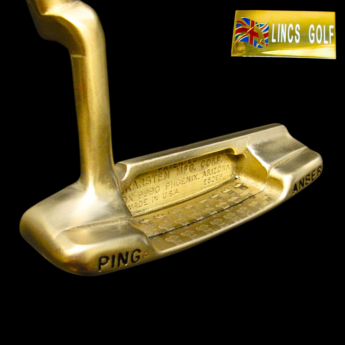 Custom Milled Popeye Cartoon Themed Ping Anser Putter 88.5cm Genuine Leather HC