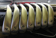 Set of 7x TaylorMade Burner Japanese Model 4-PW Irons Stiff Graphite Shafts