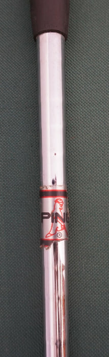 Left-Handed Ping Zing Maroon Dot 9 Iron Regular Steel Shaft Ping Grip