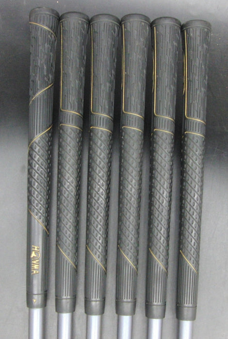 Set of 6 x Honma LB-708 Irons 5-10 Regular Graphite Shafts Honma Grips*