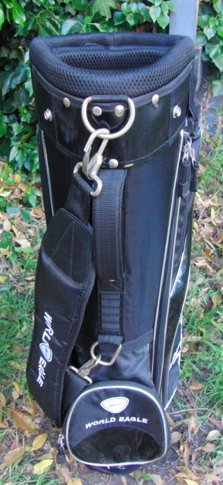 5 Division World Eagle Golf Stand Carry Trolley Golf Clubs Bag*
