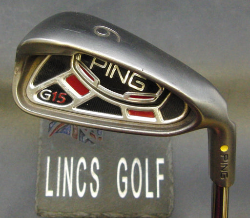 Ping G15 Yellow Dot 6 Iron Regular Steel Shaft Ping Grip