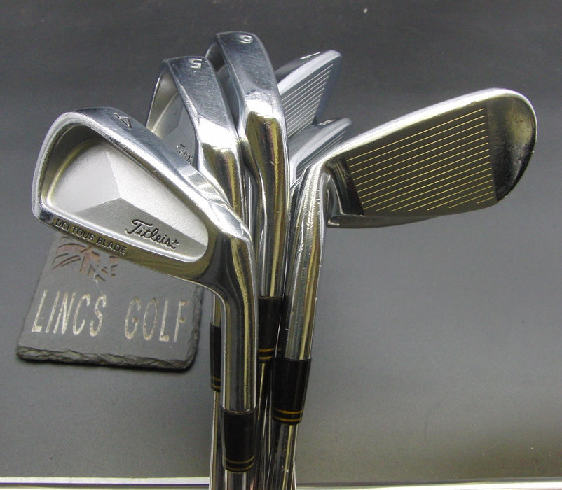 Set of 7x Titleist DCi Tour Blade Irons 4-PW Extra Stiff Steel Shafts G/P Grips*