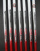 Set of 7x TaylorMade AeroBurner Irons 5-SW Regular Graphite Shafts Mixed Grips
