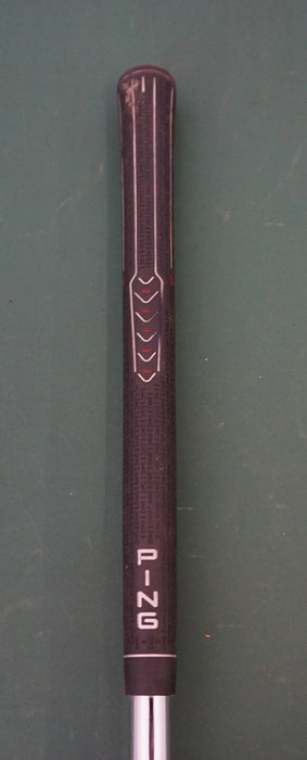 LeftHanded Ping Rapture V2 White Dot 8 Iron Regular Steel Shaft Ping Grip