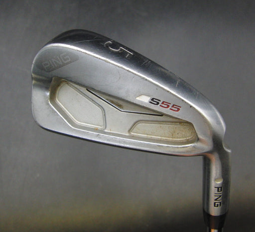 Ping S55 Silver Dot 5 Iron Regular Steel Shaft Ping Grip