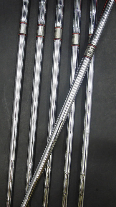 Set of 6x Maruman Verity Red V Irons 5-PW Stiff Steel Shafts STM Grips*