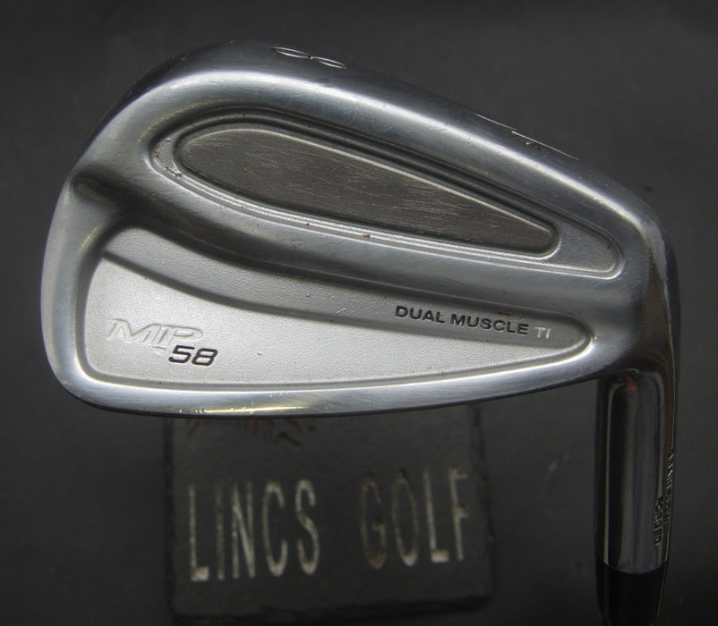 Mizuno MP-58 Dual Muscle Ti 8 Iron Regular Graphite Shaft David Grip