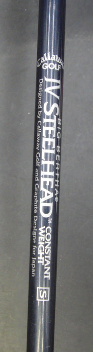 Callaway Steelhead X-14 4 Iron Stiff Graphite Shaft Callaway Grip
