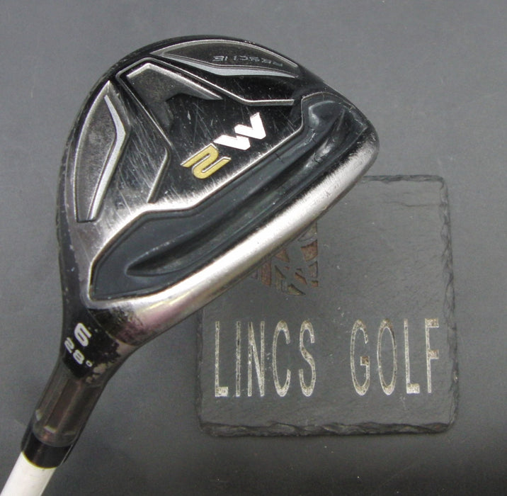Ladies TaylorMade M2 Rescue 28° 6 Hybrid Ladies Graphite Shaft Lamkin Grip*