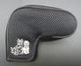 Black and White Dog Putter Headcover