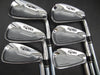 Set of 6x Honma Tour World TW737 V5 Irons 5-10 Stiff Graphite Shafts