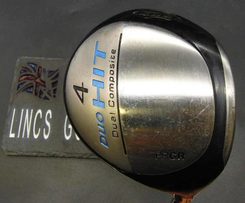 Ladies PRGR Duo Hit 4 Wood Ladies Graphite Shaft PRGR Grip With Head Cover
