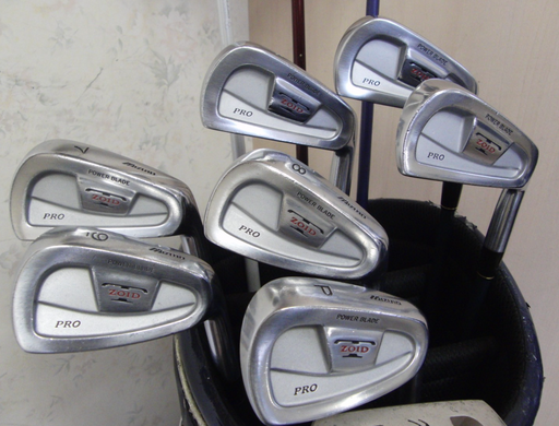 Set Of Mizuno T-Zoid 4-PW Irons + Driver + 3 Wood+5 Wood+ Putter
