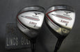 Set of 2 Bridgestone Tourstage X-Drive 15° 3 + 18° 5 Woods Stiff Graphite Shafts