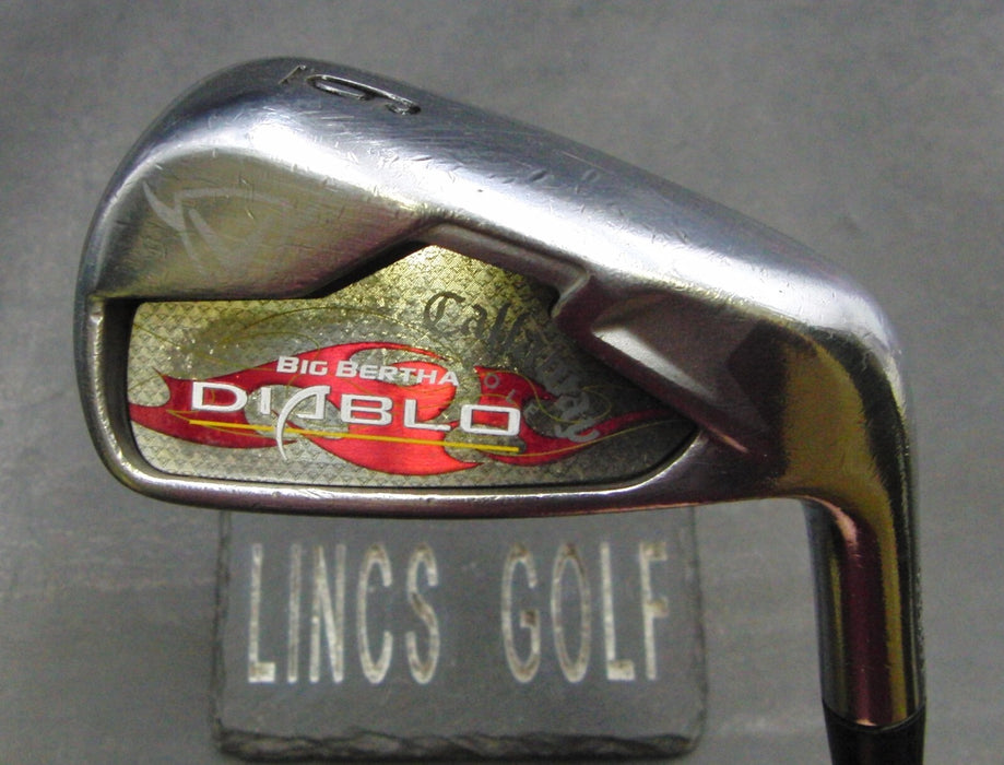Callaway Big Bertha Diablo Forged 6 Iron Uniflex Steel Shaft Golf Pride Grip