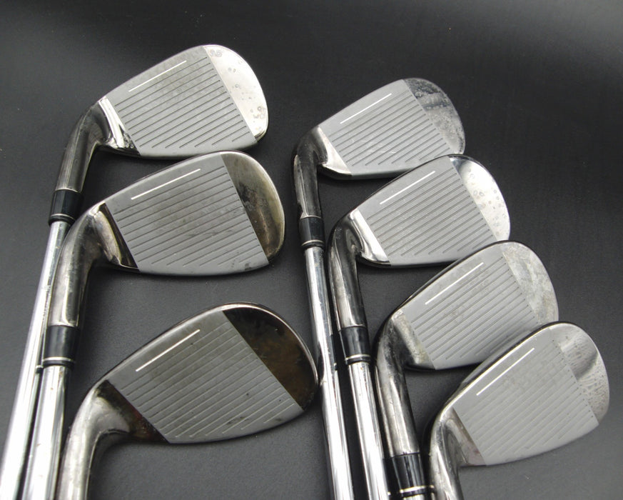 Set of 7x TaylorMade Burner 2009 Irons 5-SW Stiff Steel Shafts TaylorMade Grips*