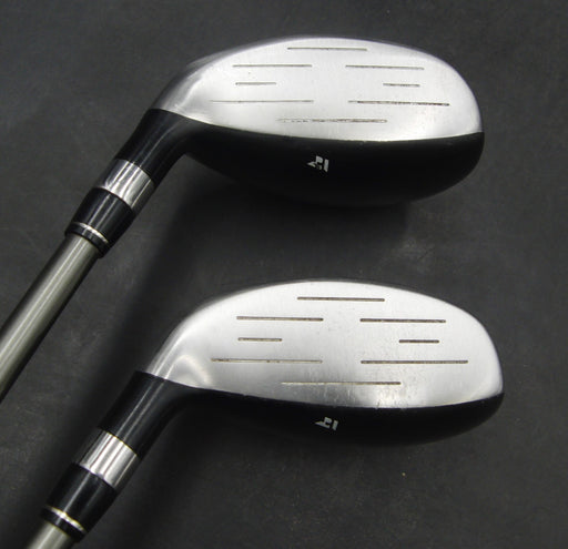 Set of 2 Gear 4 Golf Co2 3+4 Hybrids Regular Graphite Shafts CO2 Grips