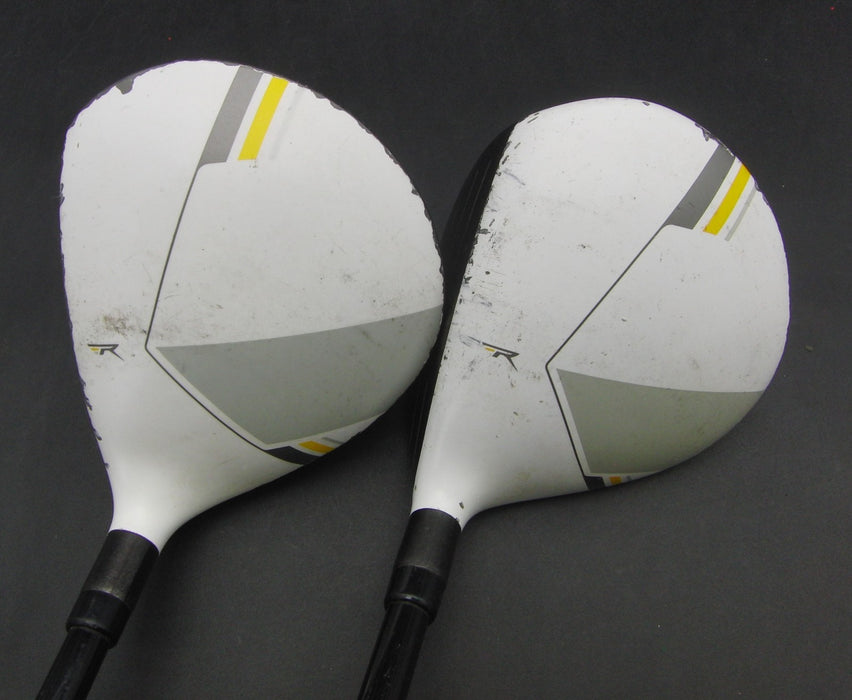 Set of 2 TaylorMade RBZ Stage 2 15° 3 Wood + 19° 5 Wood Regular Graphite Shafts