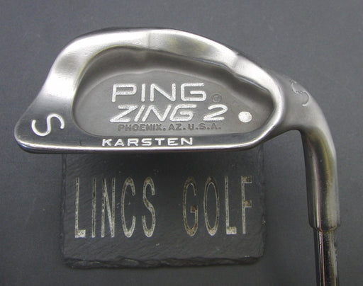Ping Zing 2 White Dot Sand Wedge Regular Steel Shaft Swing Rite Grip
