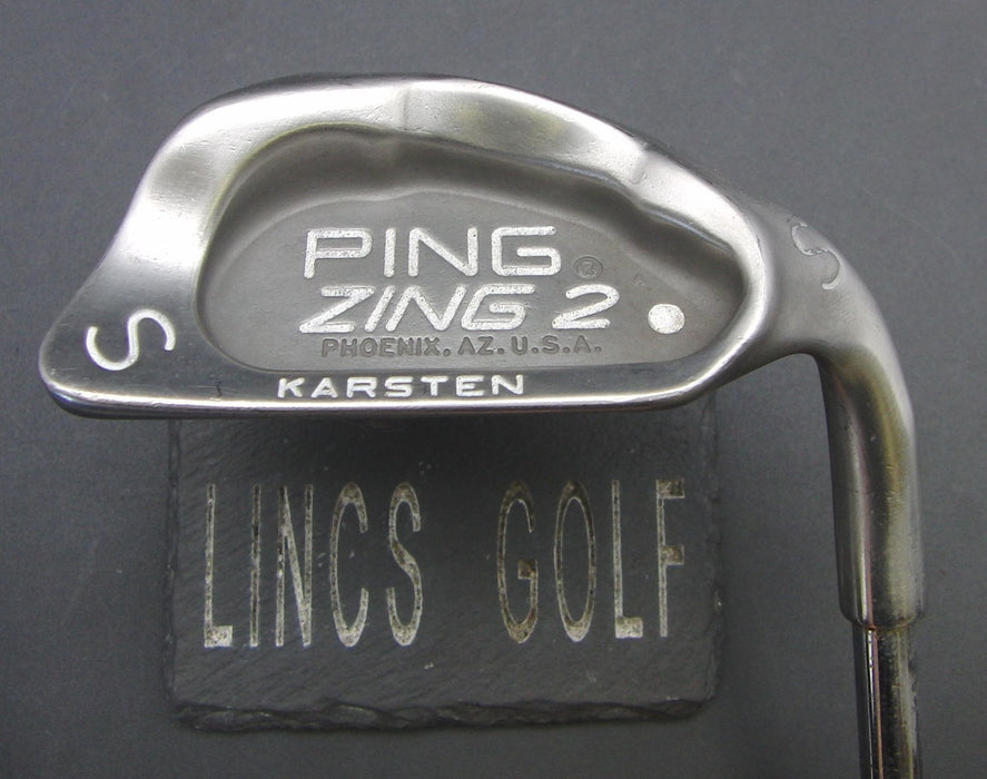 Ping Zing 2 White Dot Sand Wedge Regular Steel Shaft Swing Rite Grip