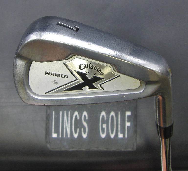 Callaway X Forged 2007 7 Iron Regular Steel Shaft Callaway Grip